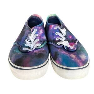 Vans Galaxy Off The Wall Size 5 Pink Purple Blue Green